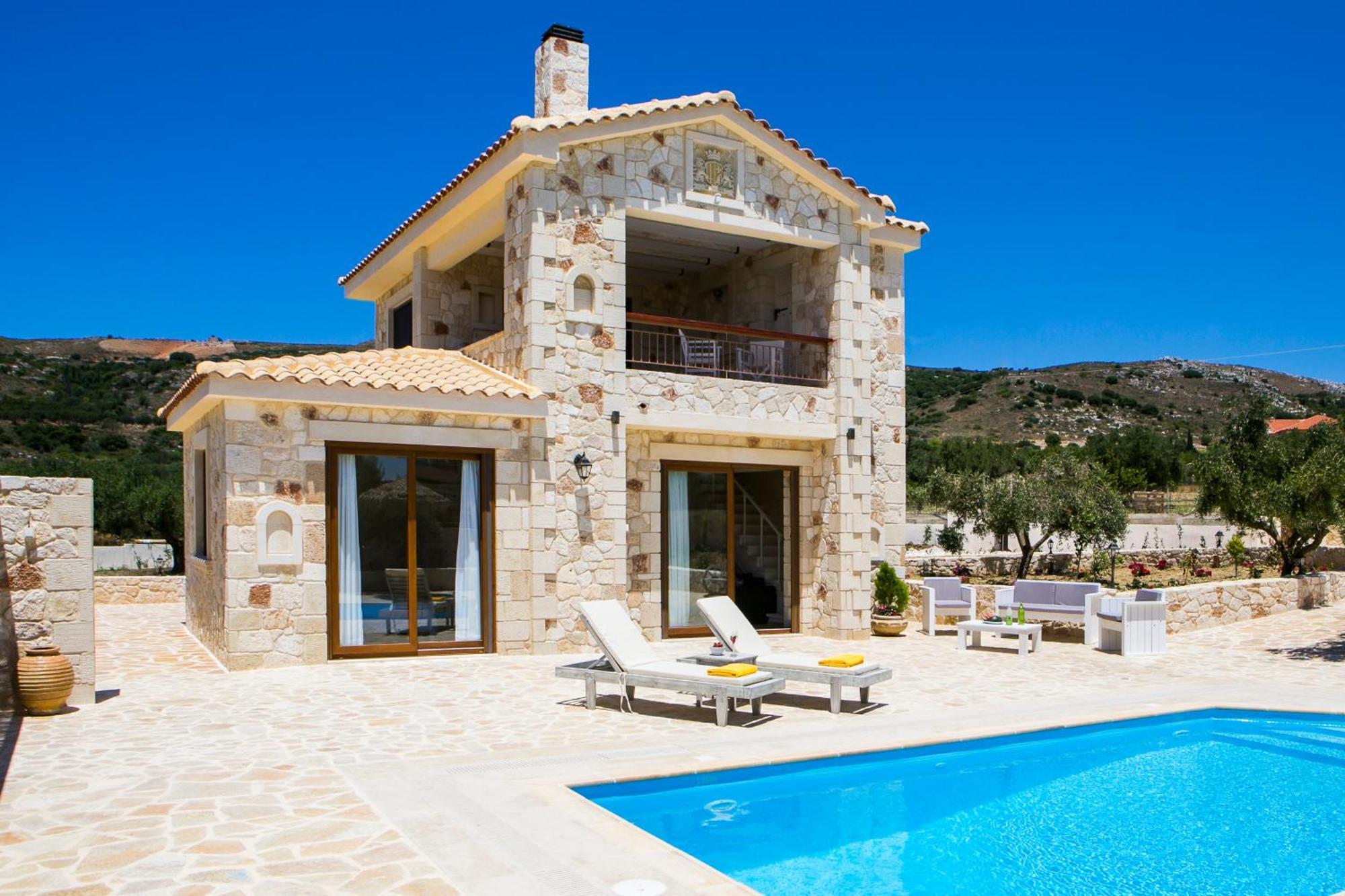 Villa Ydria Chavriáta Exterior foto